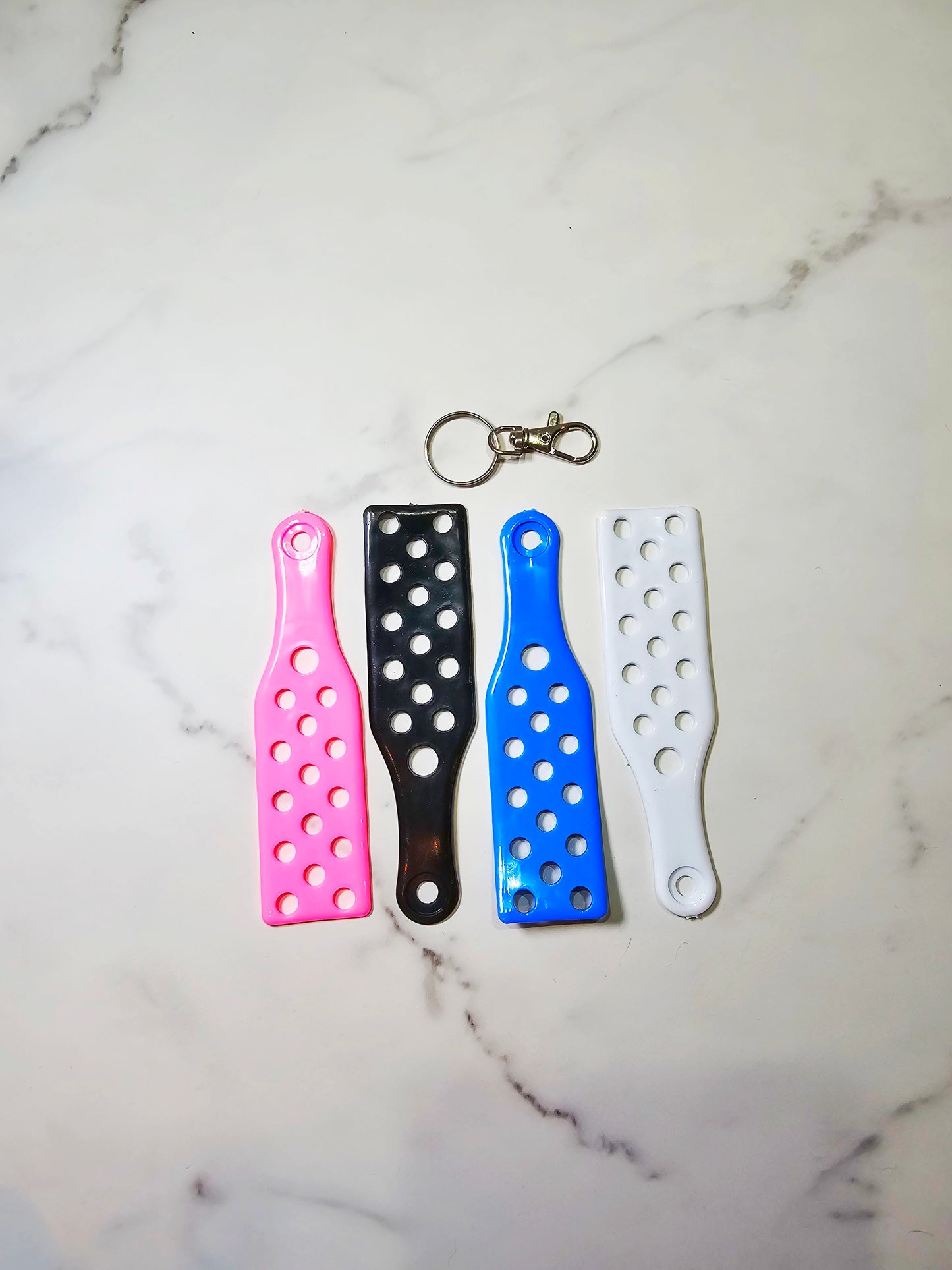 Shoe charm keyring