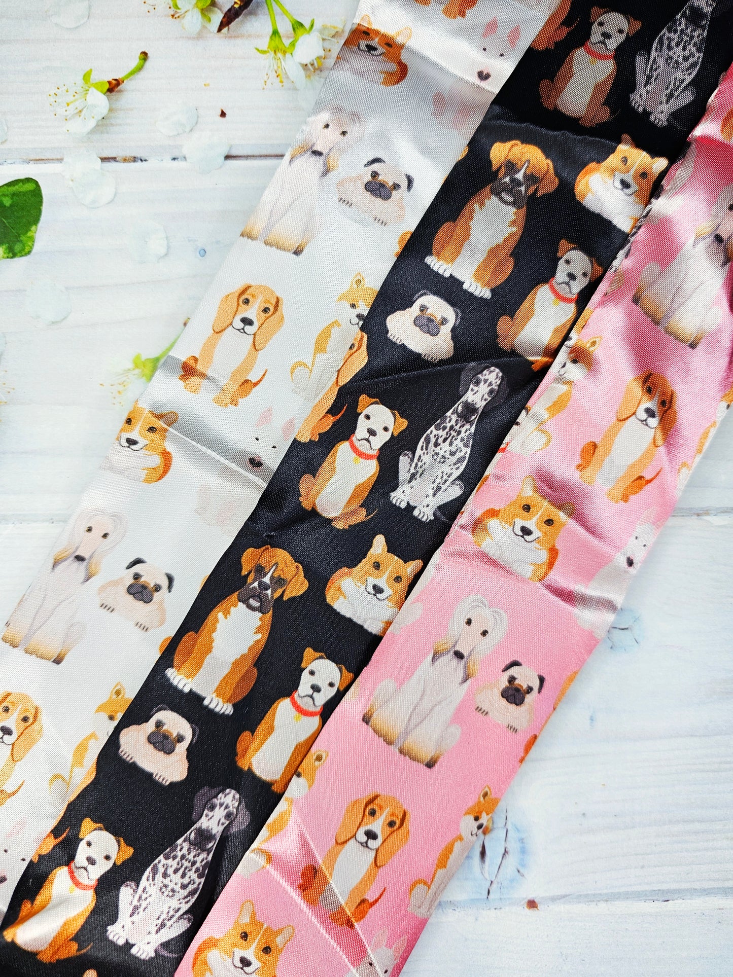 Dog print shoe strap covers, COME IN A PAIR!
