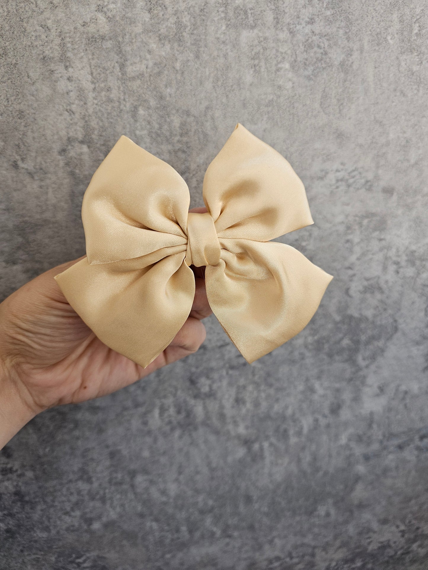 Plain satin shoe bows - COME IN A PAIR