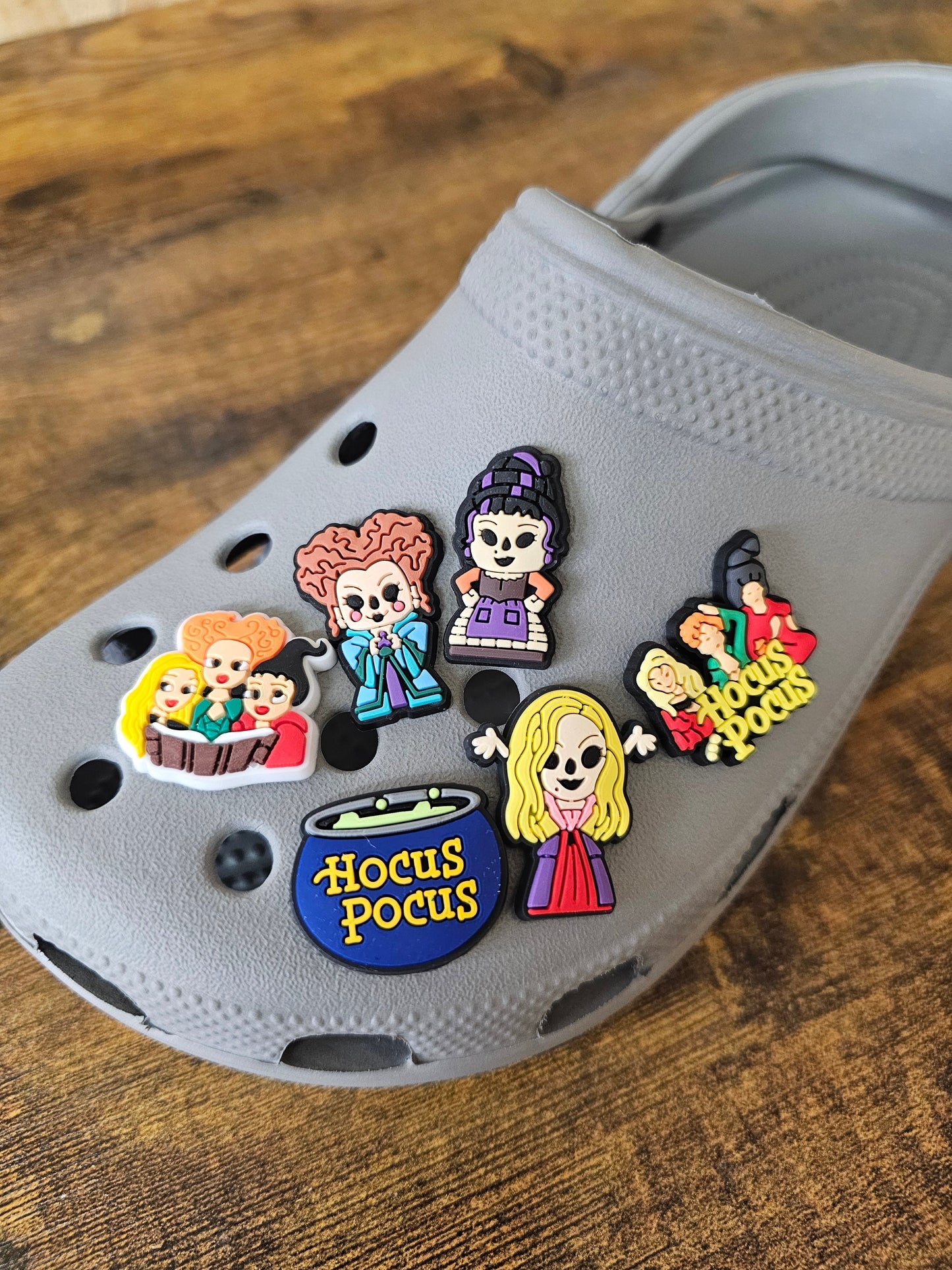 Hocus pocus shoe charms