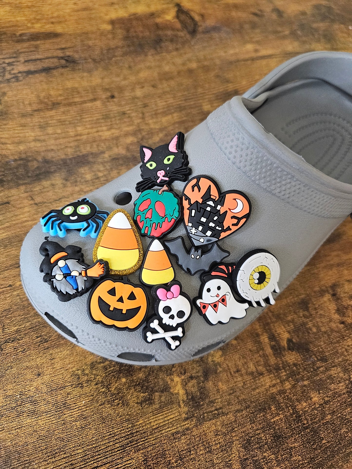 Halloween shoe charms