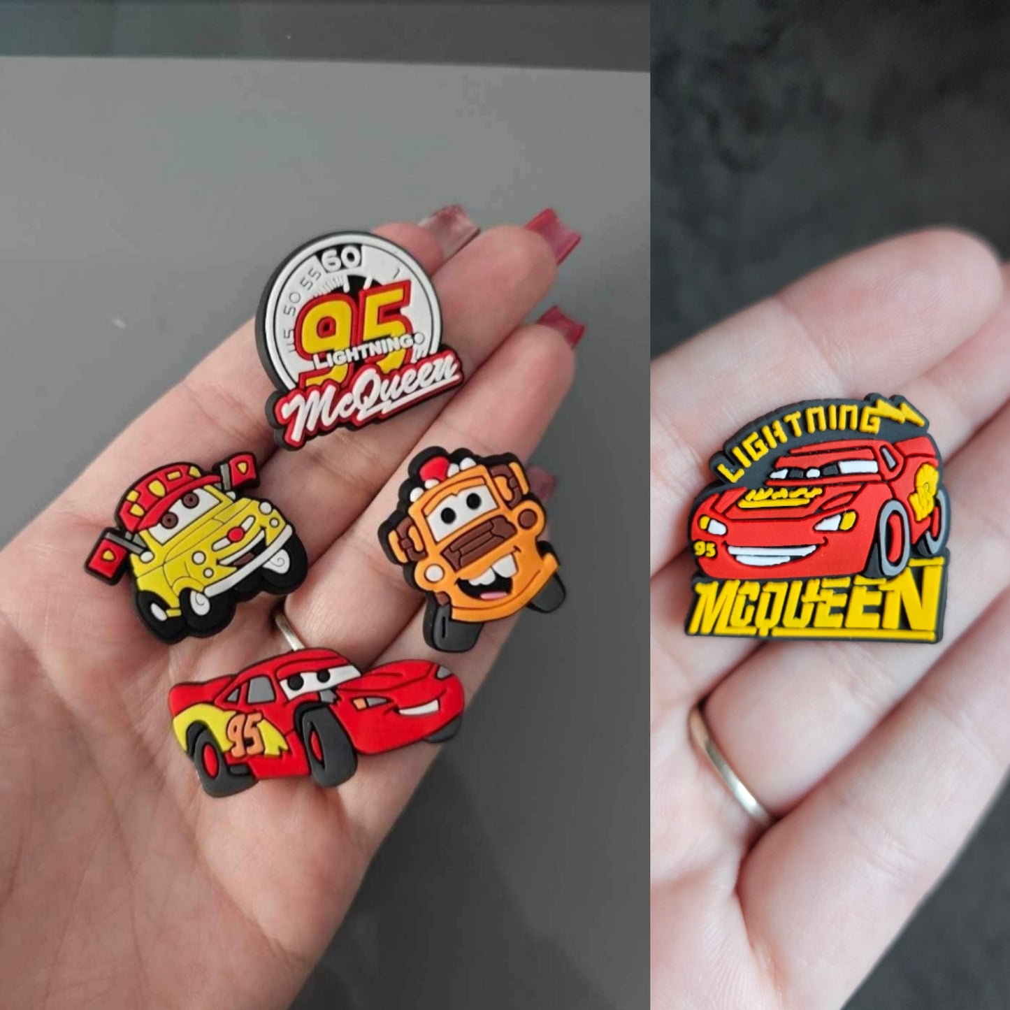 Cars shoe charm