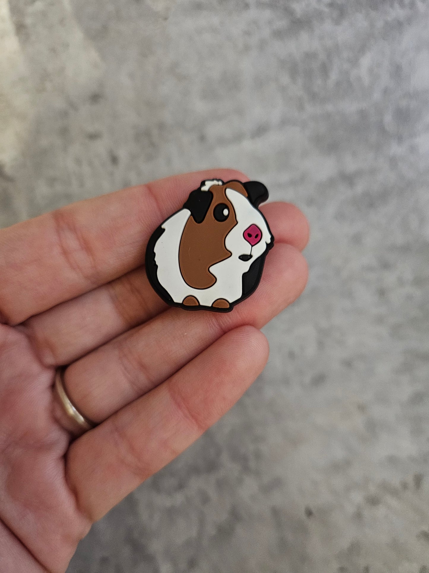 Guinea Pig shoe charm, cute animals, pets, pet gift, gift ideas