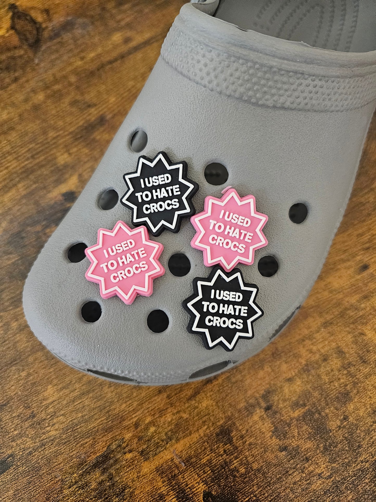 I used to hate shoes shoe charms