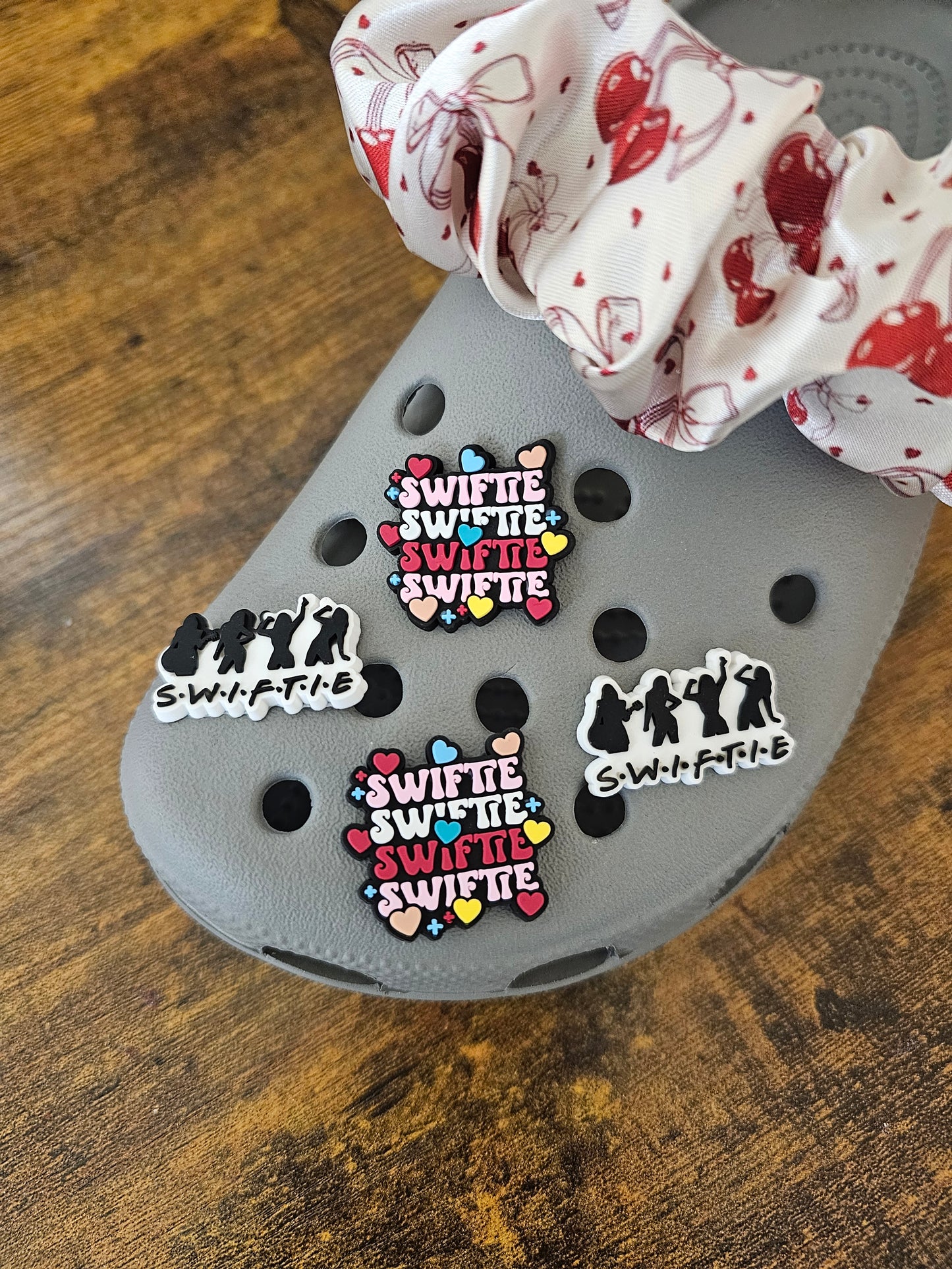 Swiftie shoe charms