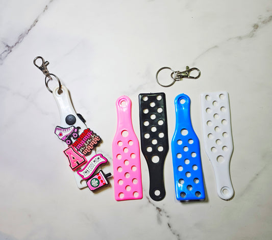 Shoe charm keyring