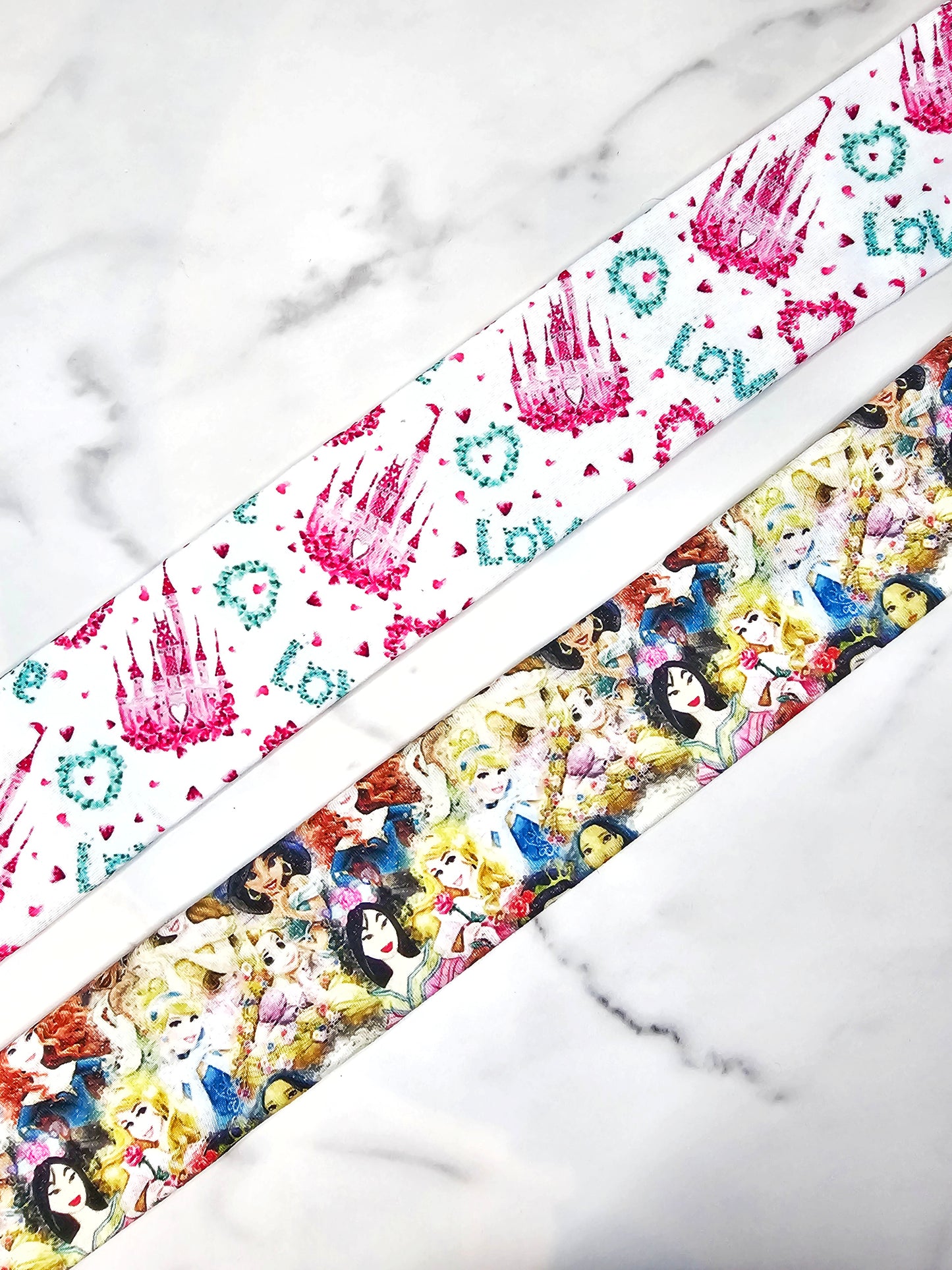 New Diznay shoe strap covers, shoe scrunchies. COME AS A PAIR!