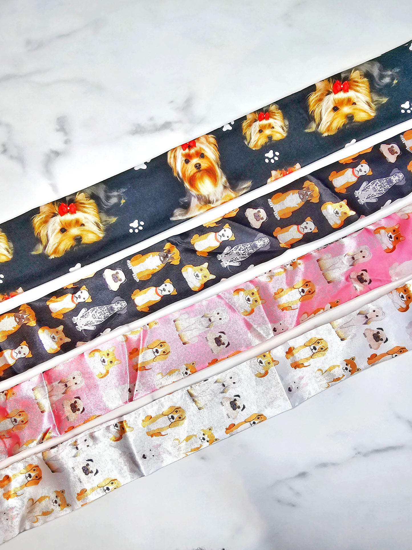 Dog print shoe strap covers, COME IN A PAIR!