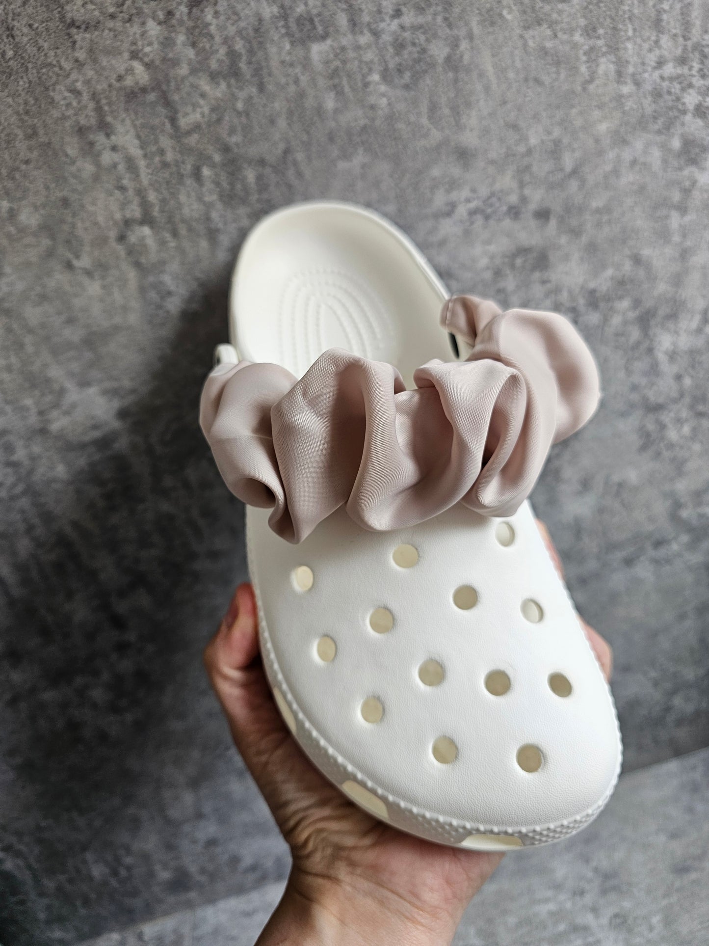 Luxury silk shoe strap covers - COME IN A PAIR