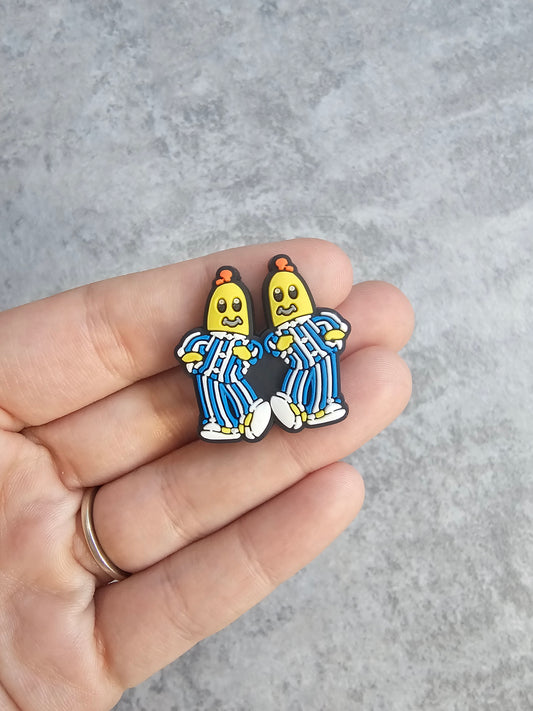 Bananas in PJs shoe charm