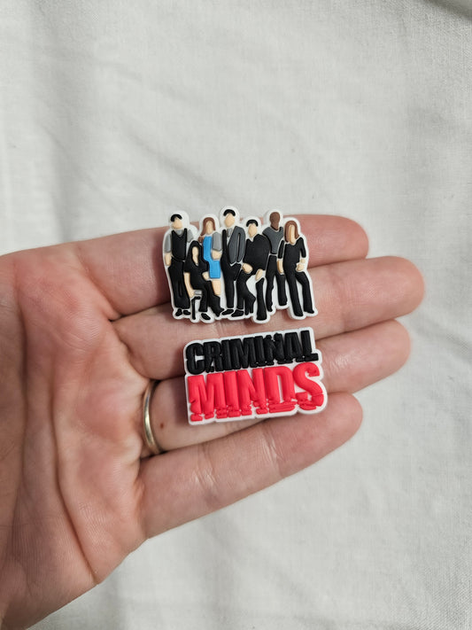 Criminal minds shoe charms