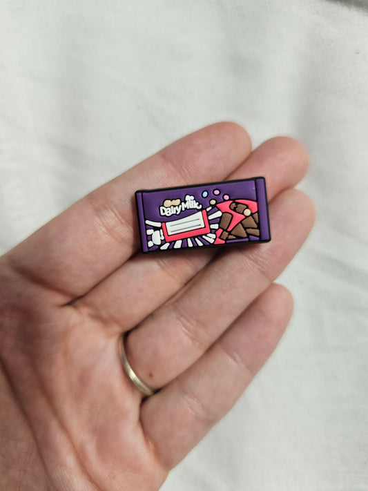 Marvellous creations chocolate bar shoe charm