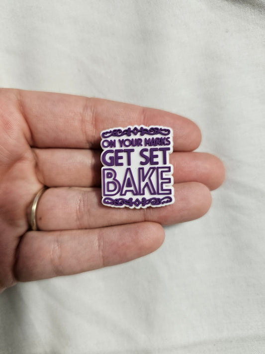 GBBO shoe charm, great british bake off