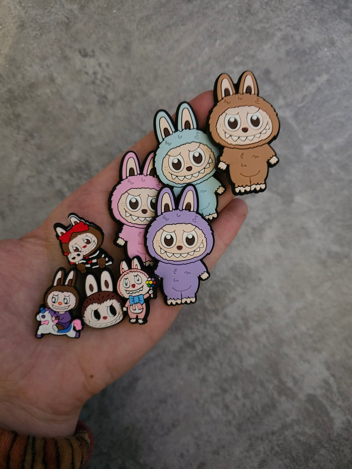 Labubu shoe charms