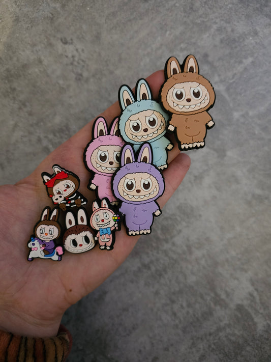 Labubu shoe charms