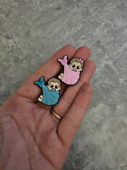 Baby shoe charms