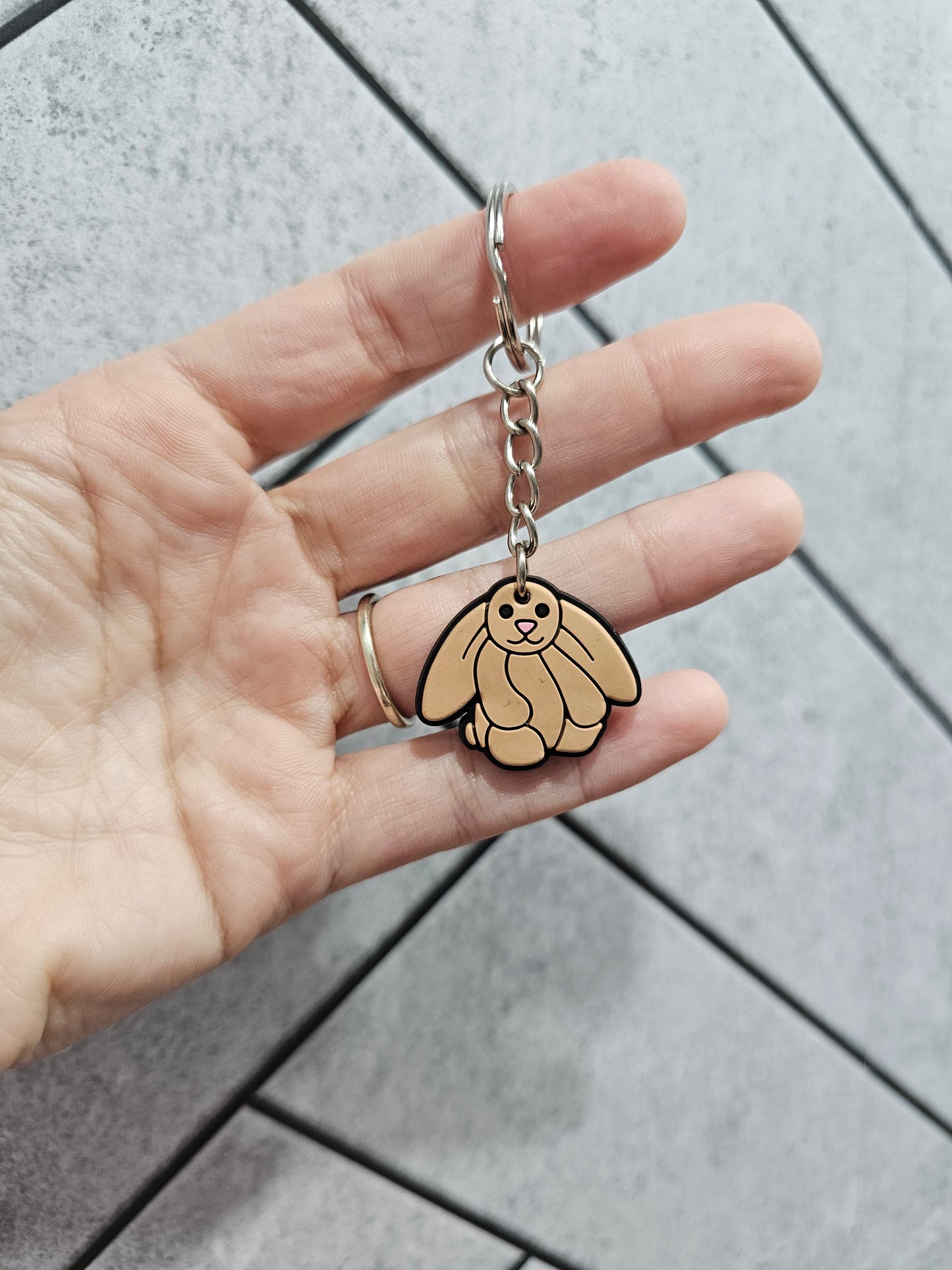 Cute teddy keyrings