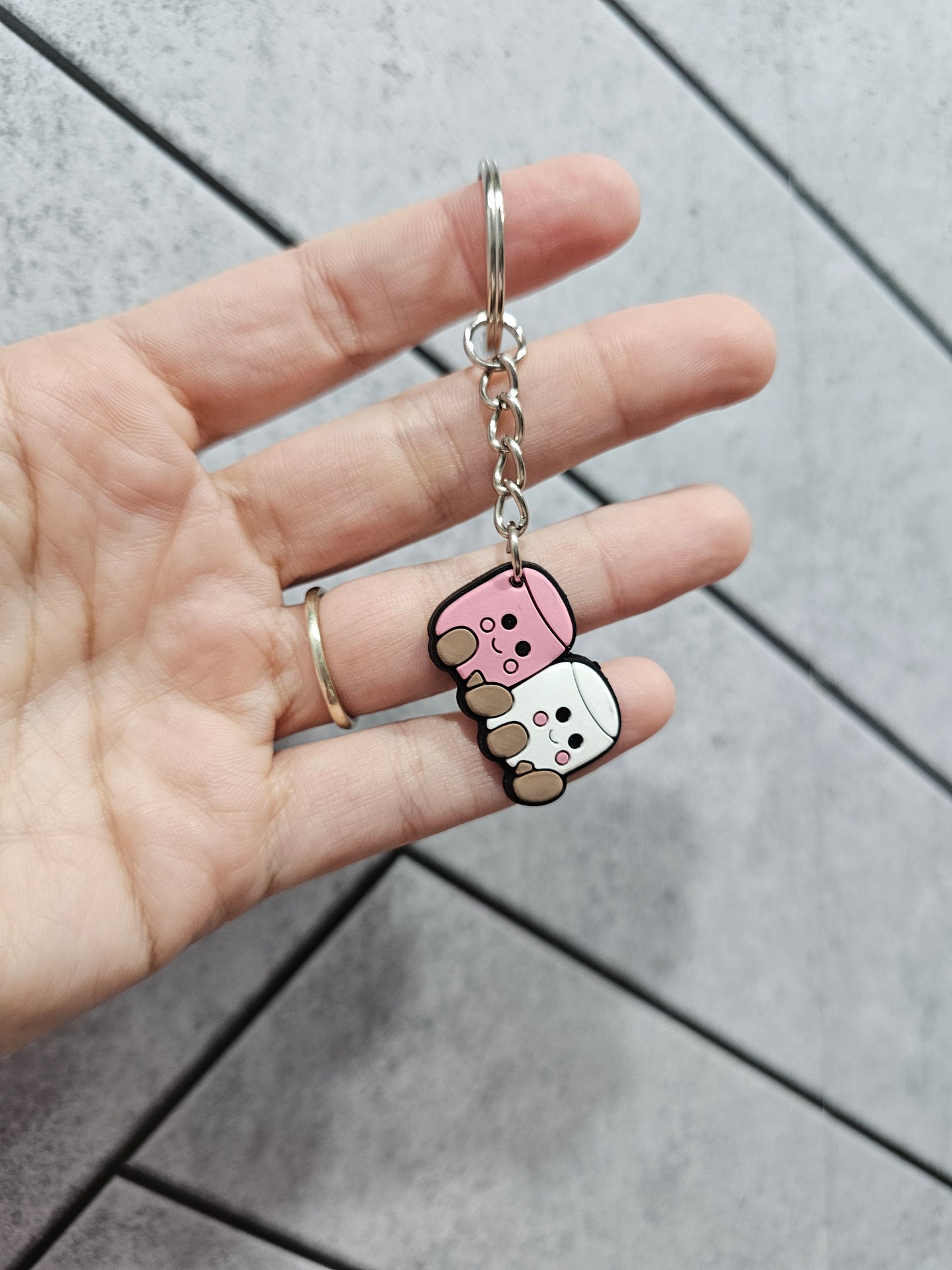 Cute teddy keyrings