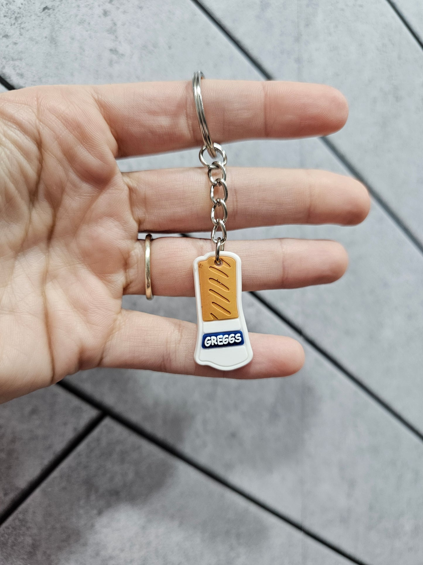 Food inspired keyrings
