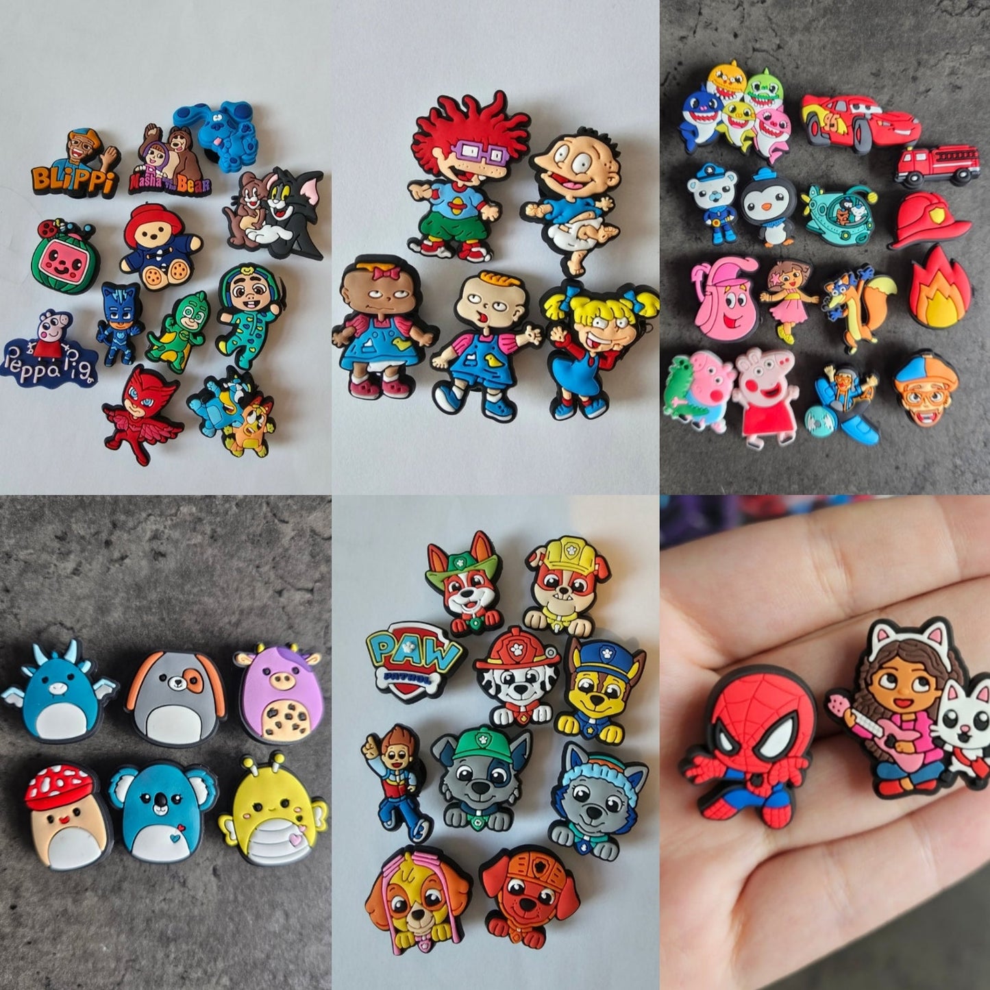 Children's style shoe charms