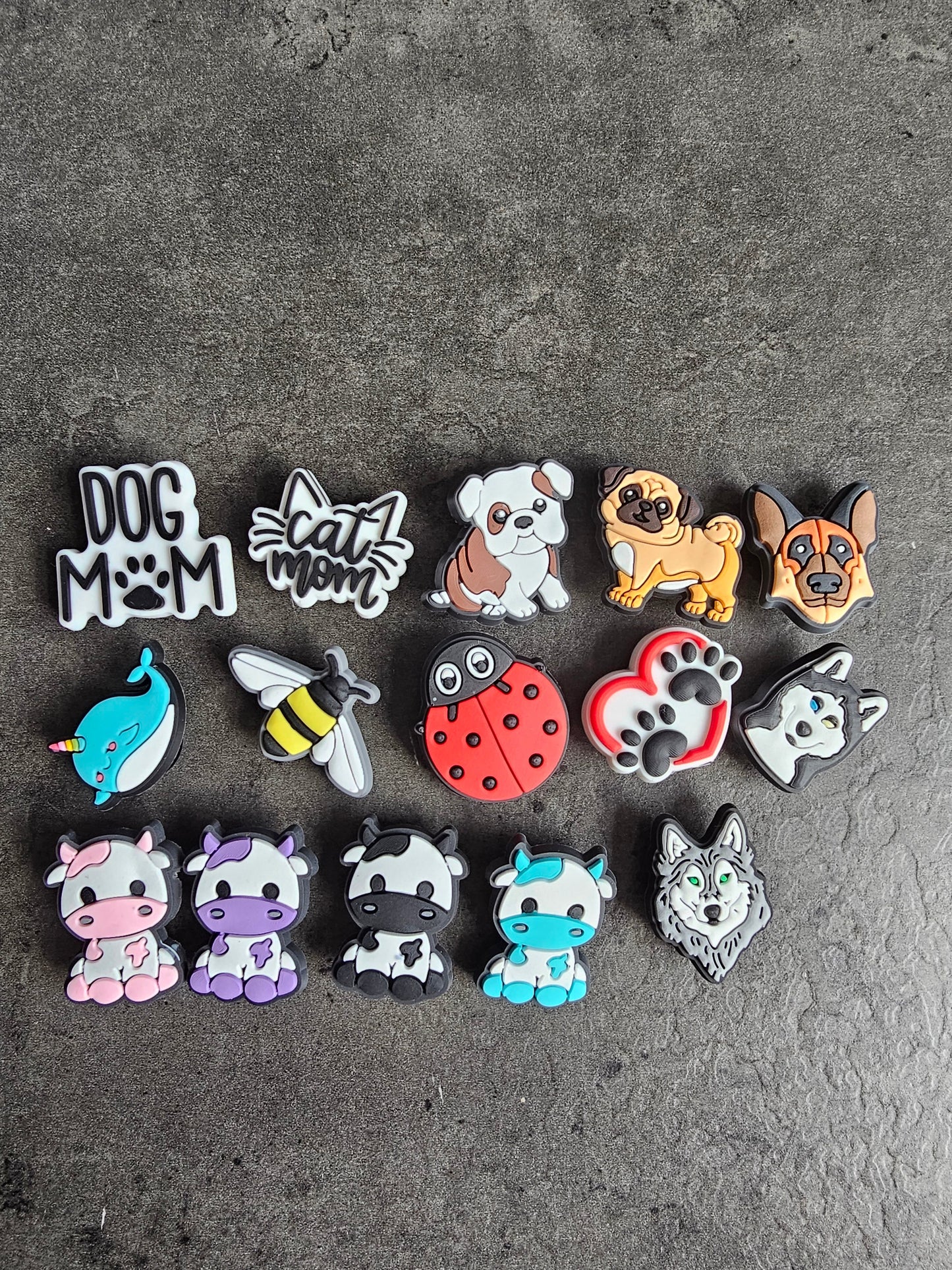 Animal and pet shoe charms