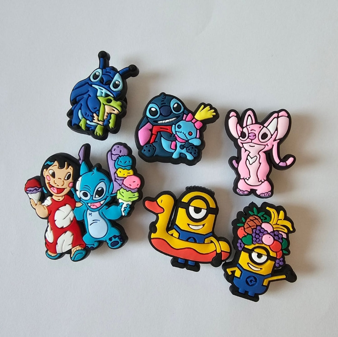 Film inspired shoe charms