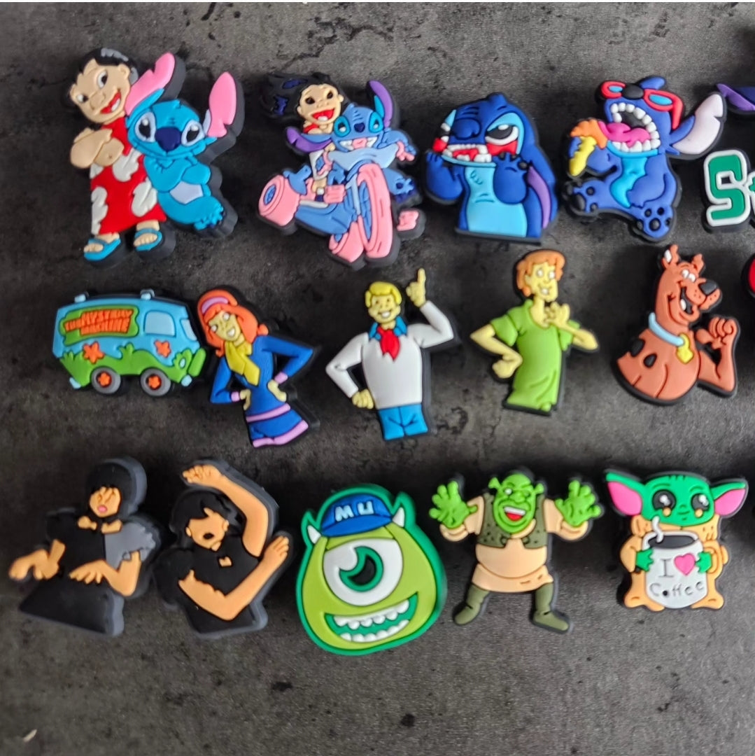 Film inspired shoe charms