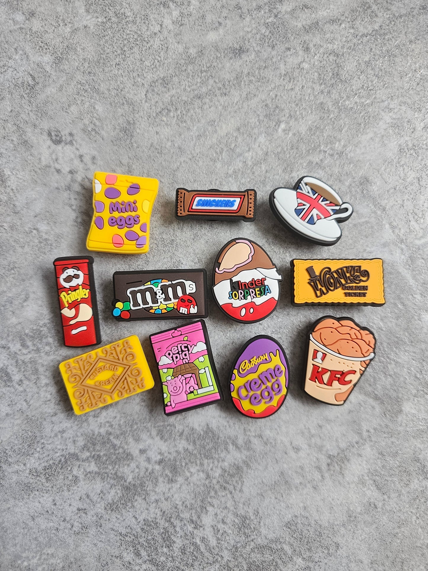 New Food shoe charms