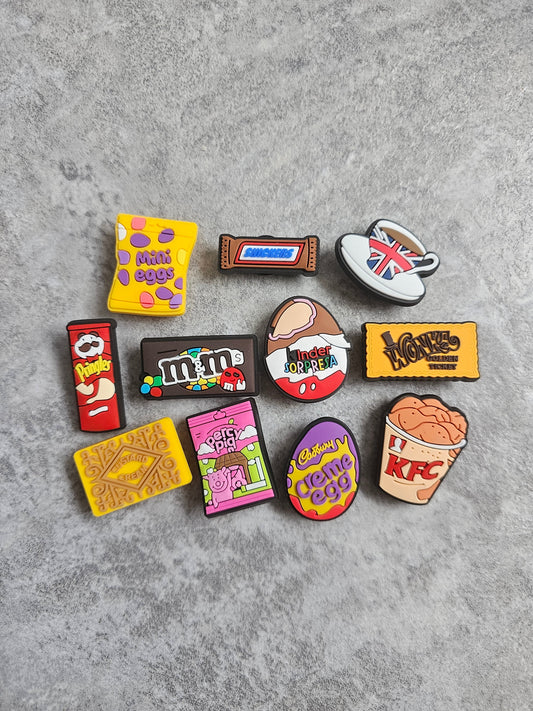 New Food shoe charms