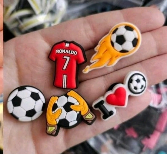 Football shoe charms