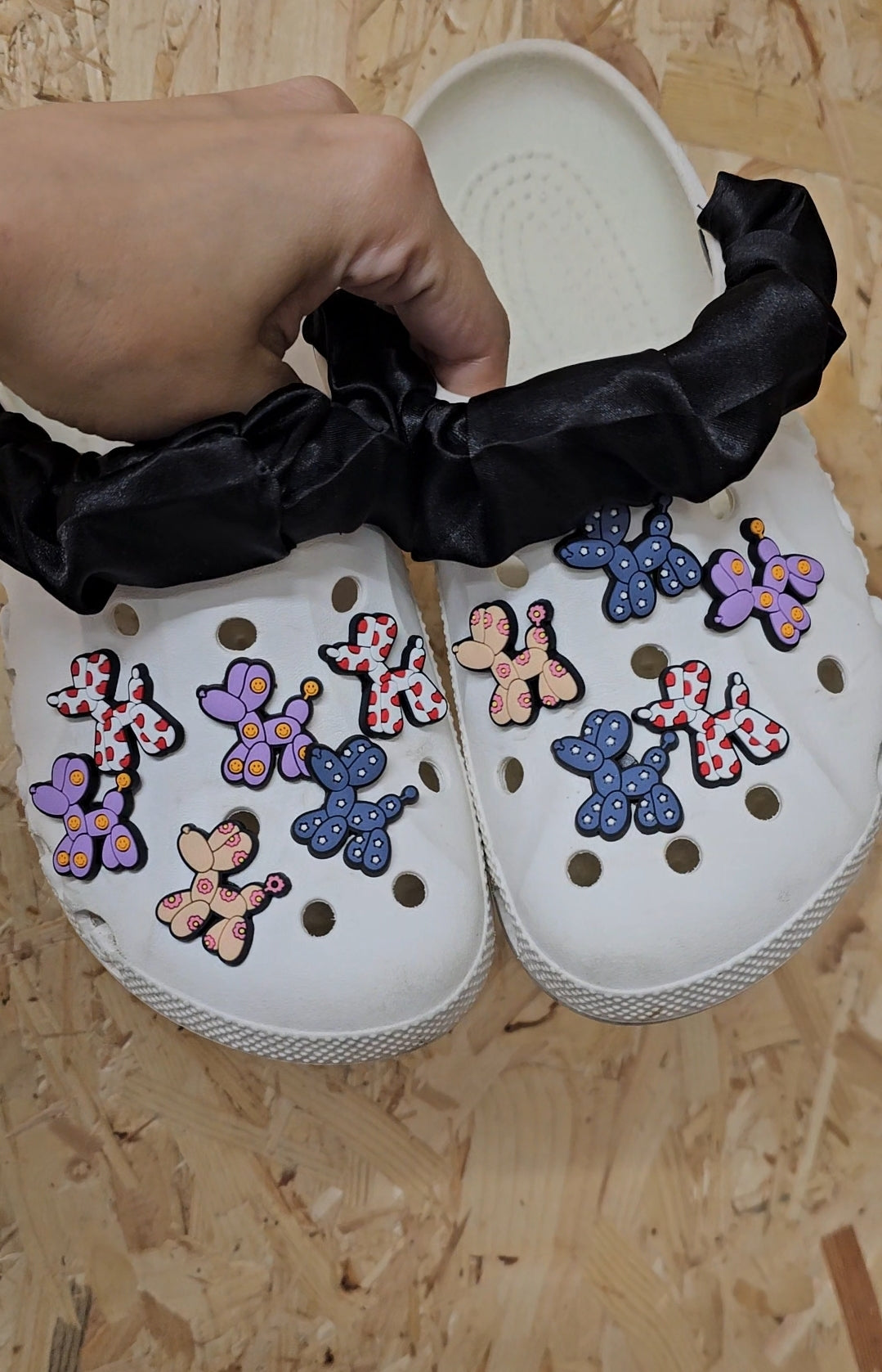 Balloon Dog shoe charms