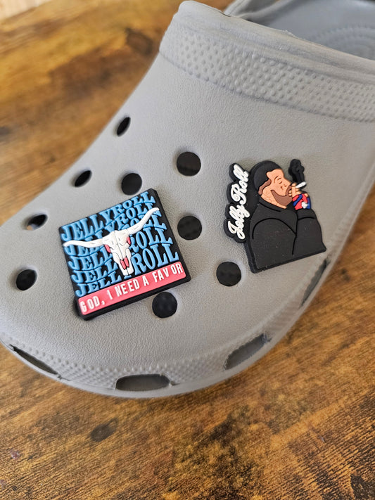 Jelly Roll shoe charms