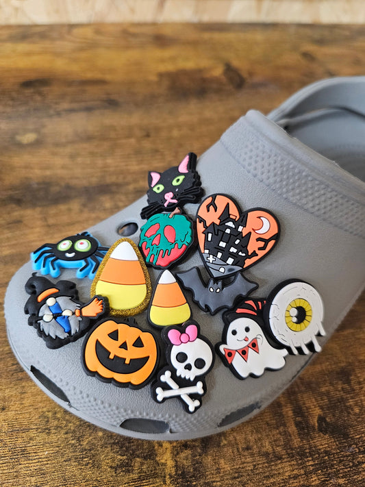Halloween shoe charms