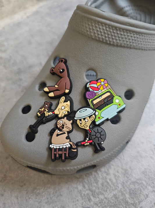 Mr. Beans shoe charms