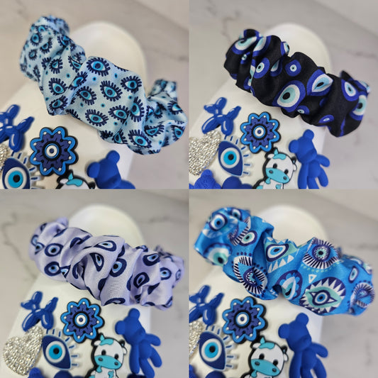 Evil eye shoe strap covers  COME IN A PAIR!