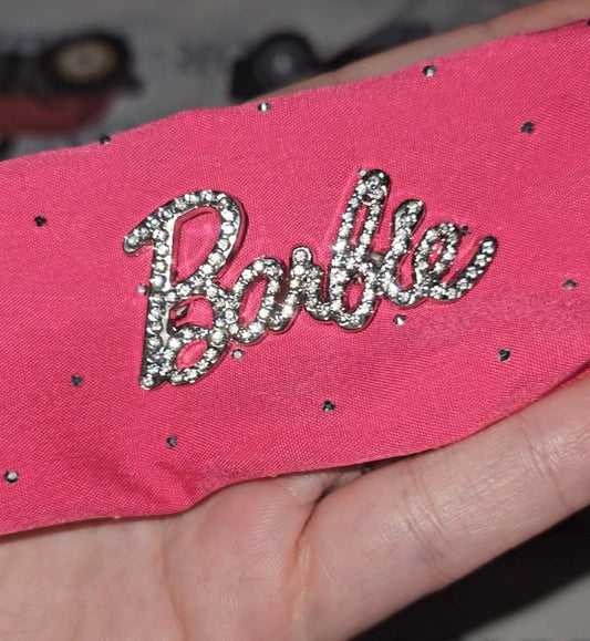 Silk diamanté barb shoe strap covers, come in pairs!