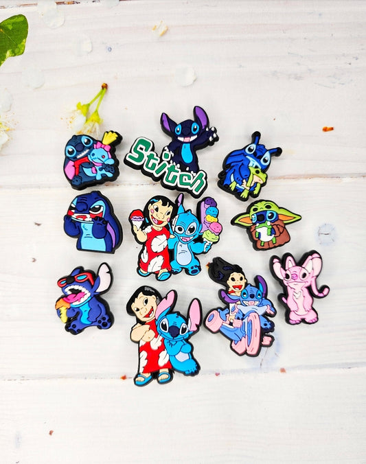 Stitch shoe charms