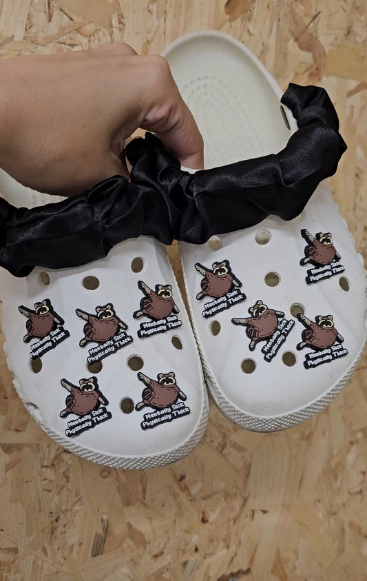 Mentally ill, physically thick shoe charm