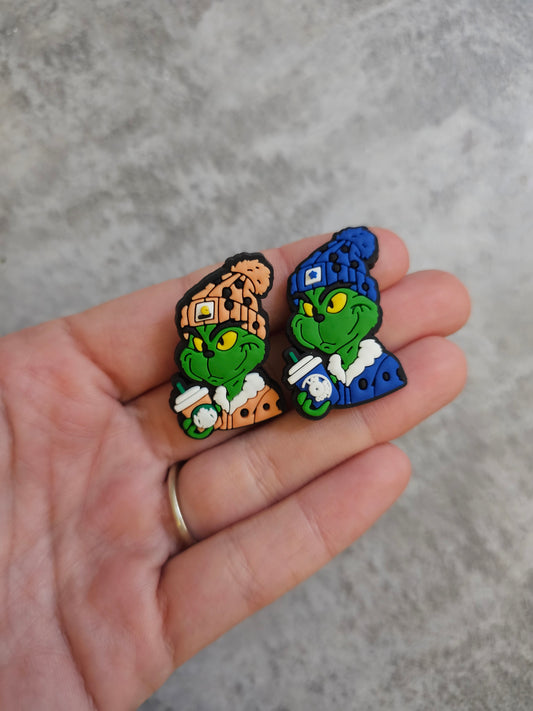 Mean One coffee shoe charms, foodie gift