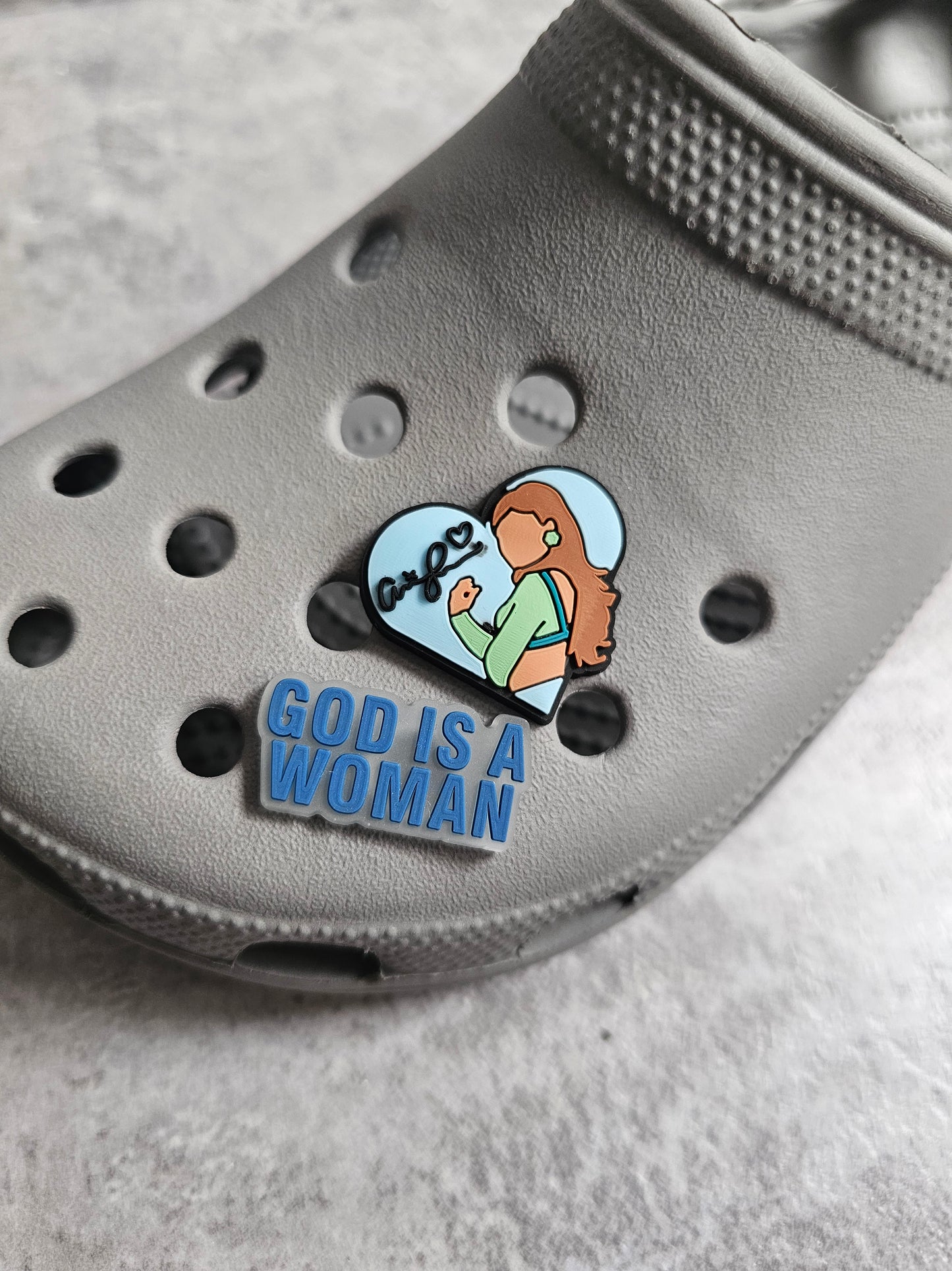 Ari singer shoe charm