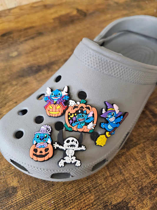 Stitchy halloween shoe charms