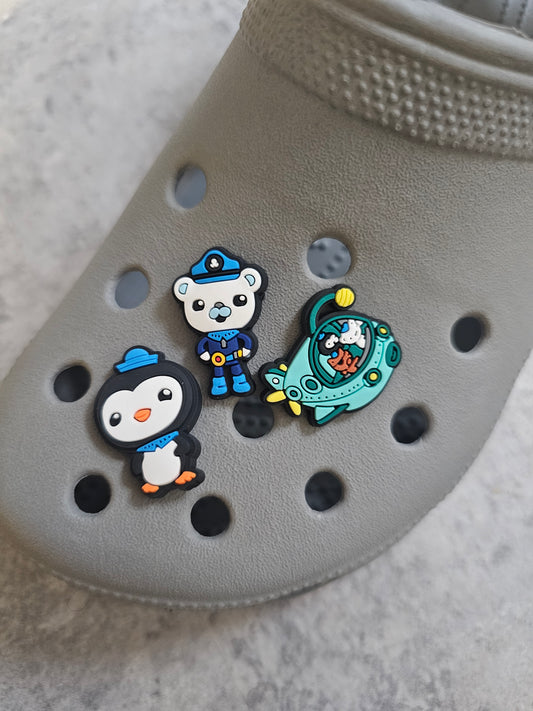 Octo gang shoe charms