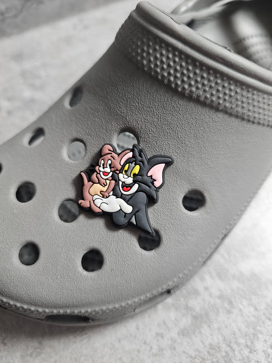 Tom and J shoe charm