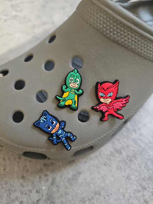 Mask gang shoe charms