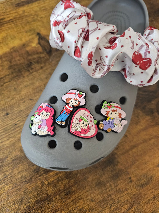 Strawberry Girl shoe charms