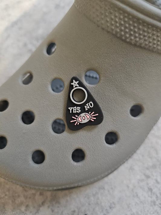 Planchette shoe charm
