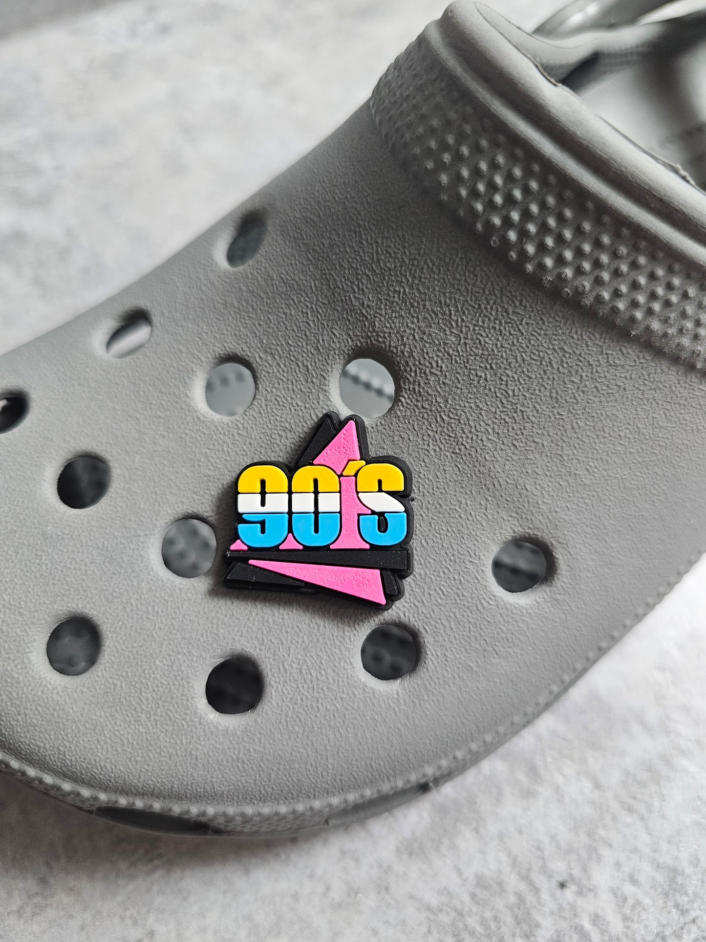 90s sign shoe charm