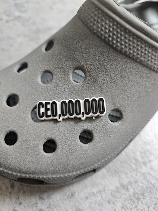 CEO,000,000 shoe charm