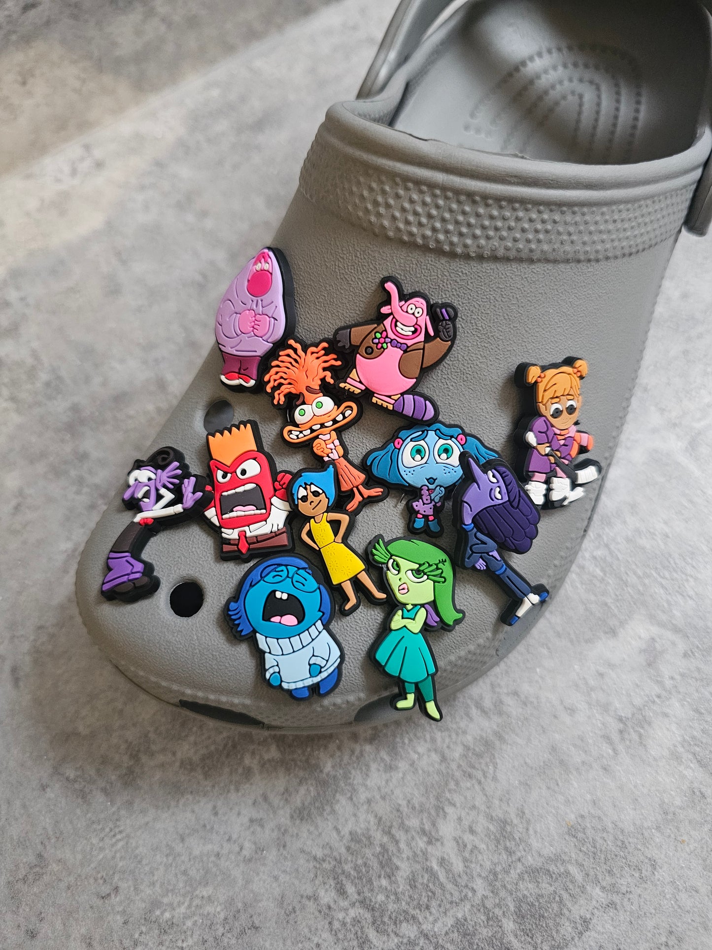 Inside and outside shoe charms